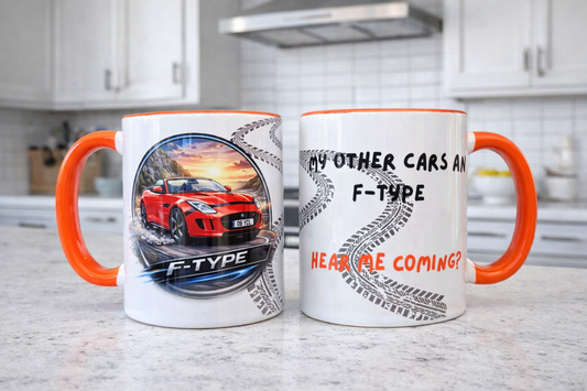 Jaguar F-Type mug
