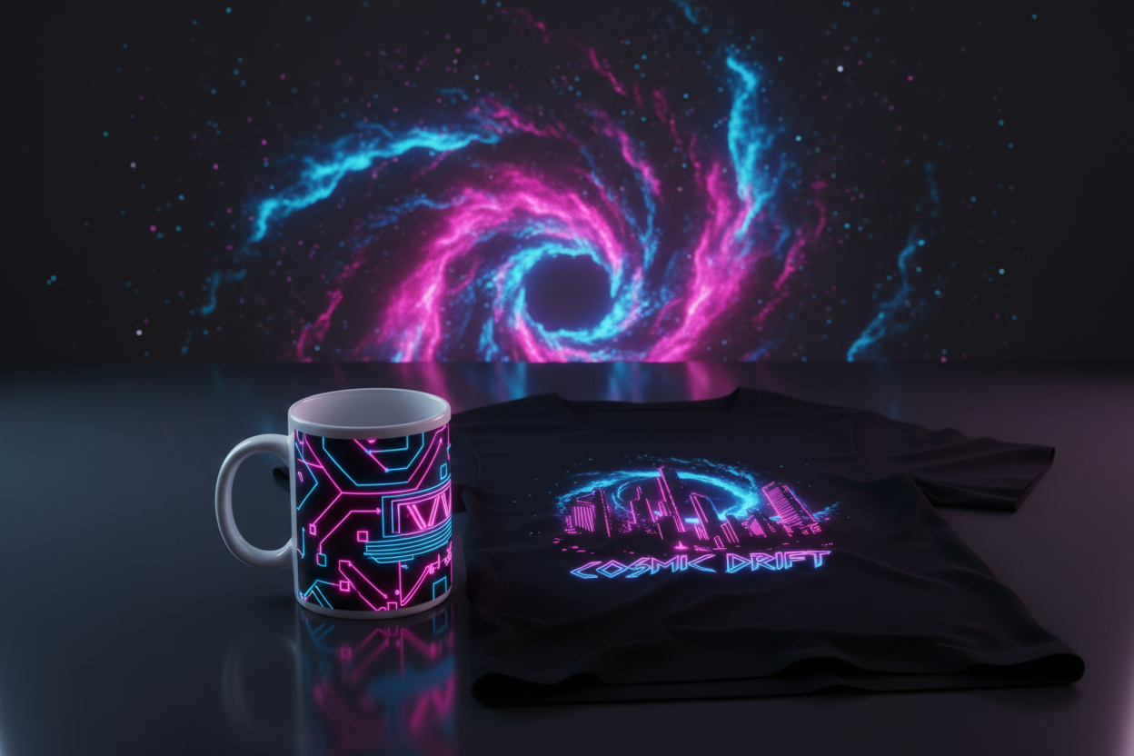 Cosmic Goose Hero Background