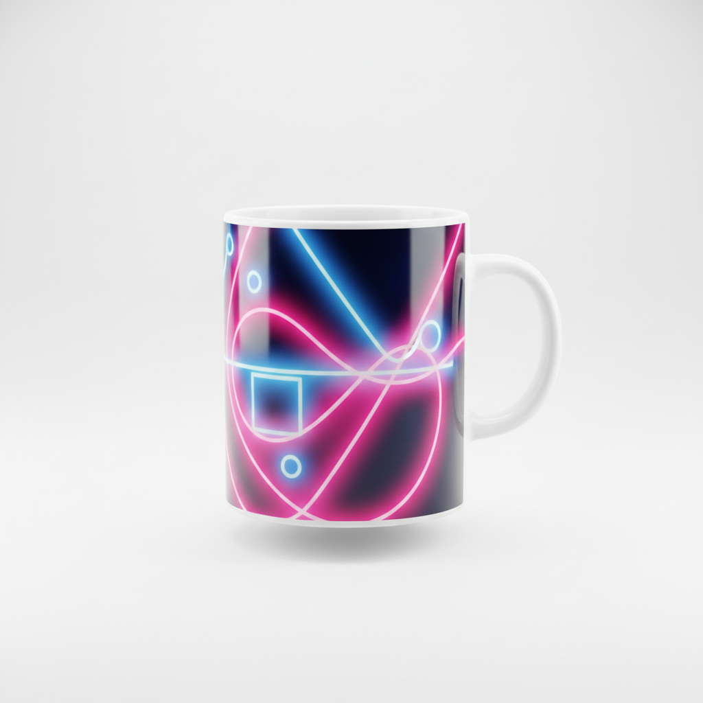 Neon Mug Icon